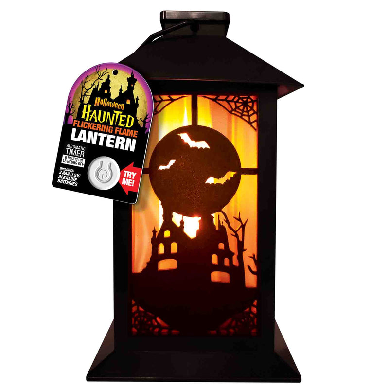 702058 - Halloween Haunted 8" Flickering Lanterns