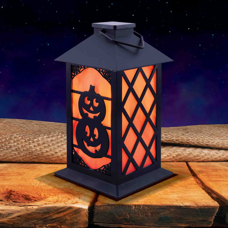 702058 - Halloween Haunted 8" Flickering Lanterns