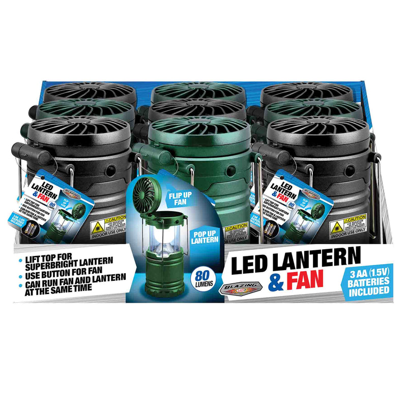 702062 - LED Lantern + Fan
