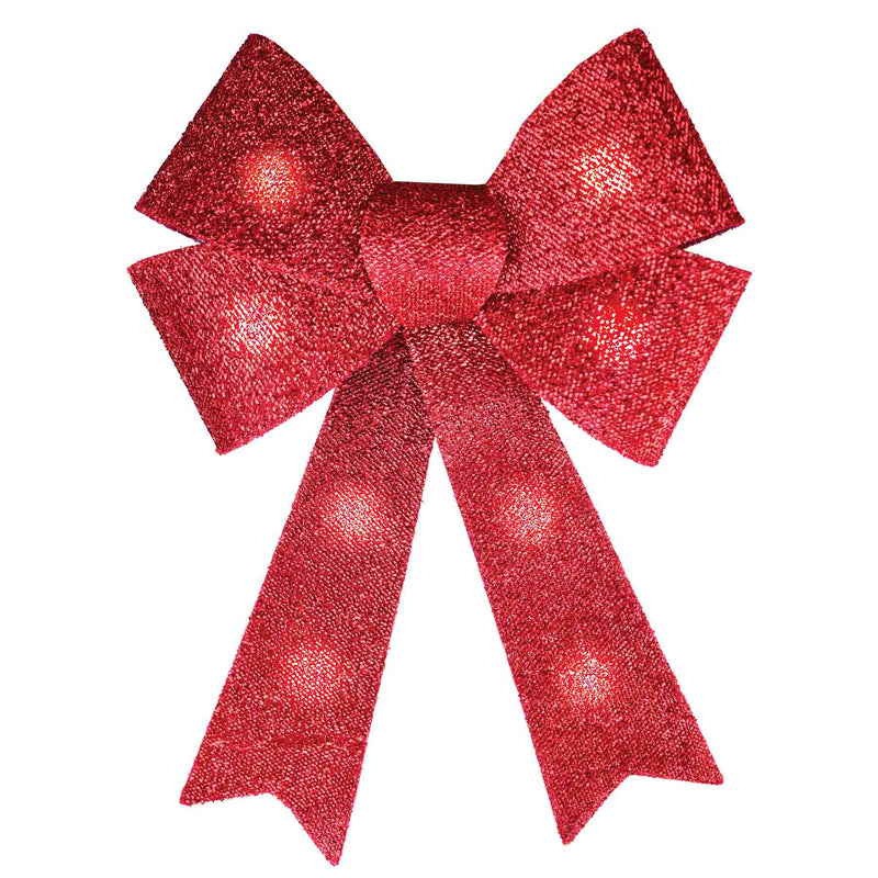 702095 - 8 LED Twinkling Decorative Bow