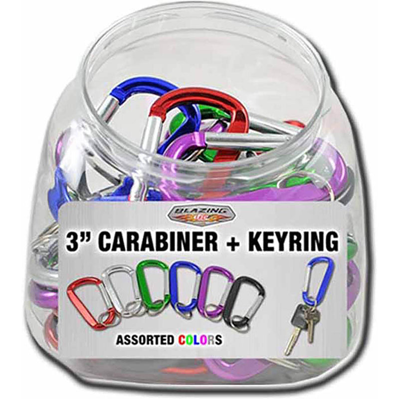 702105 - 3" Carabiner with Key Ring