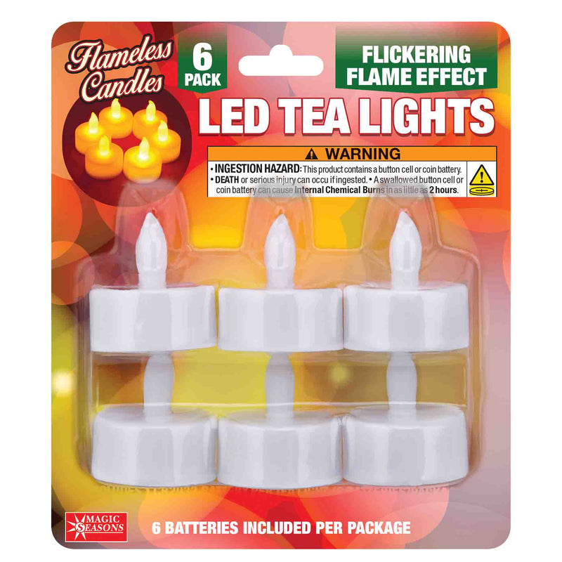 702261 - 6pk LED Tea Lights
