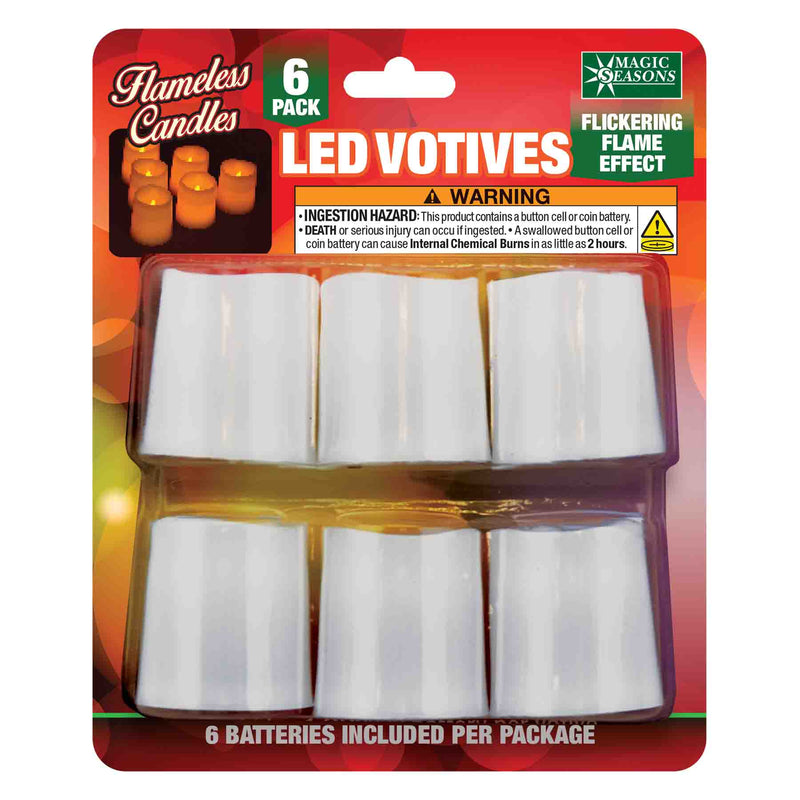 702263 - 6pk LED Votives