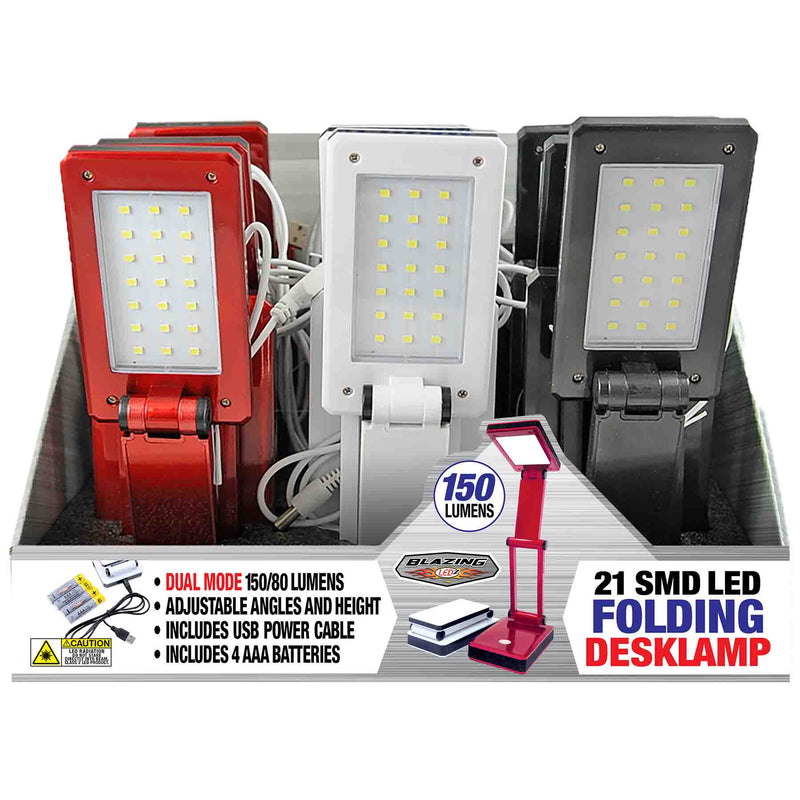 702268 - 21 SMD LED Folding Desk Lamp