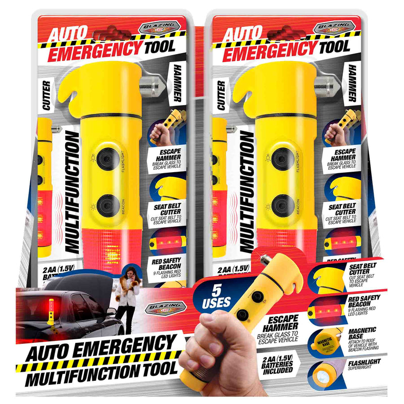 702324 - Auto Emergency Multi Tool Flashlight