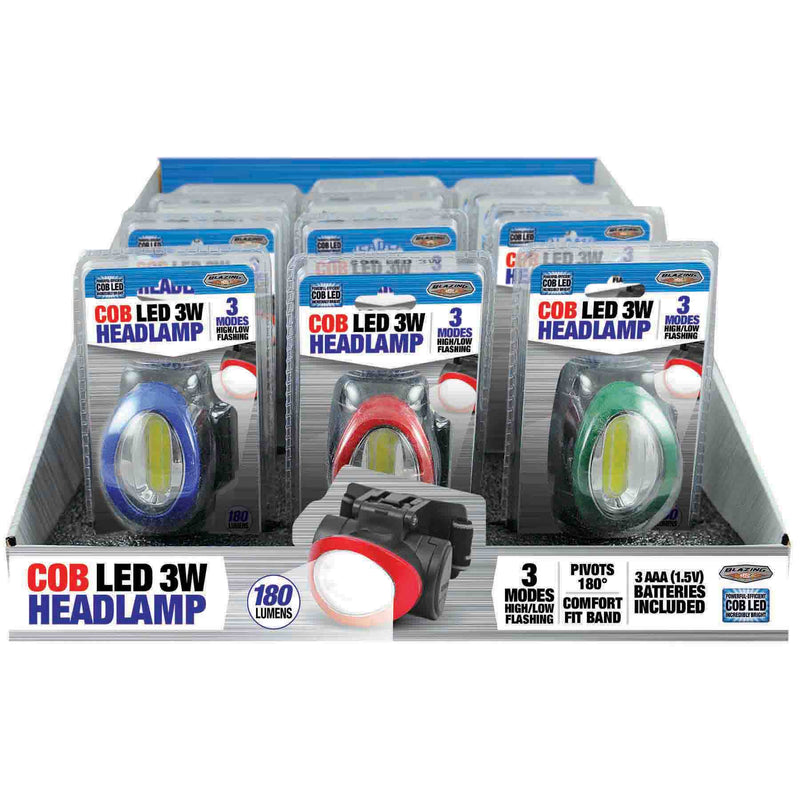 702350 - COB LED 3W Headlamp