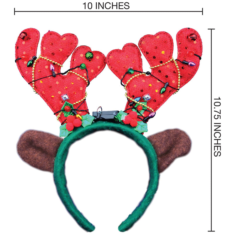 702374 - Light Up Holiday Headbands