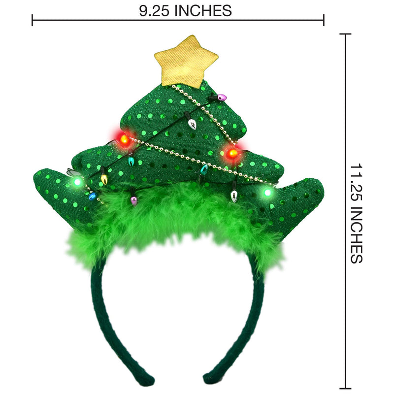 702374 - Light Up Holiday Headbands