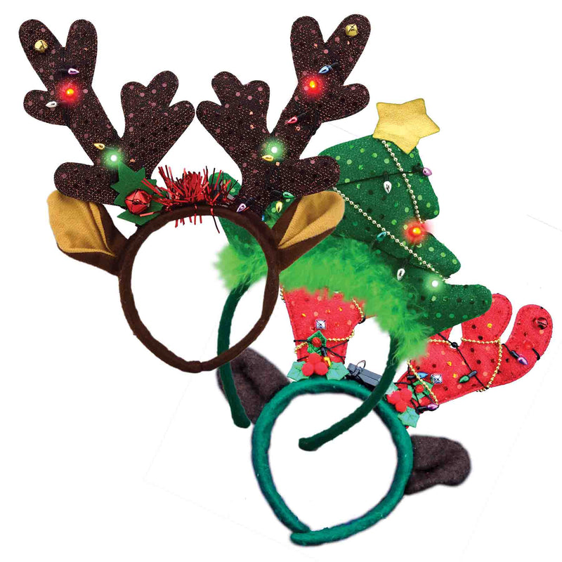 768193 - Christmas Headbands Floor Display