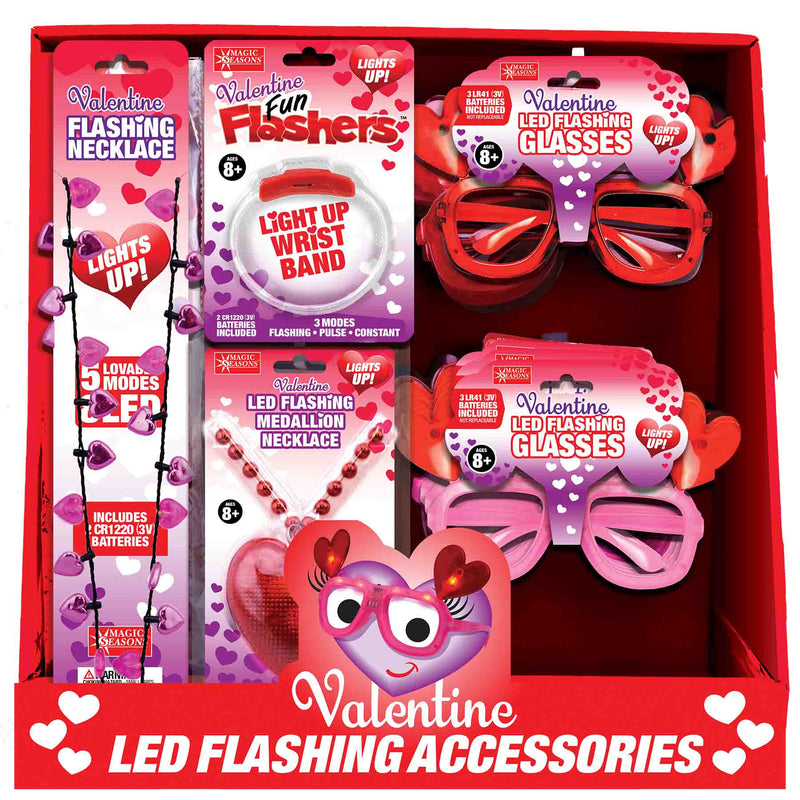 702428-30 - Valentine's Day LED Flashing Accessories
