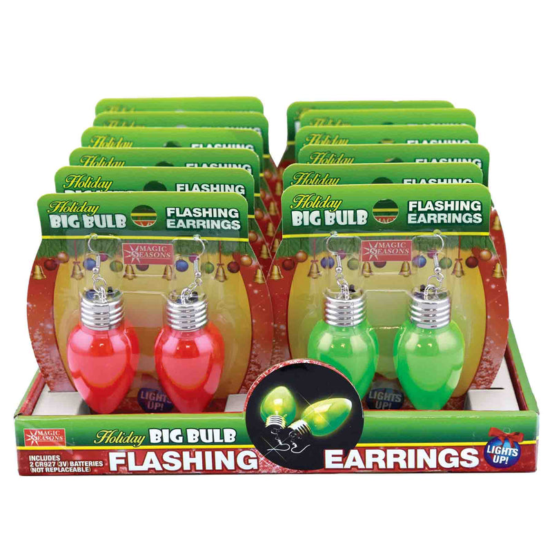 702442 - Jumbo Flashing Earrings