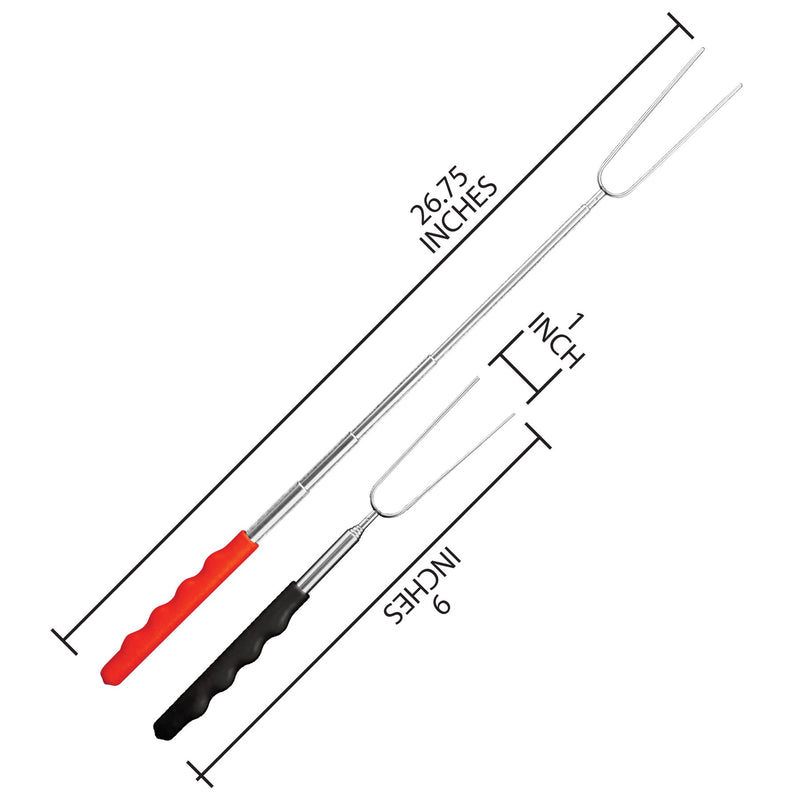 768265 - Extendable Marshmallow Fork - Display Strip