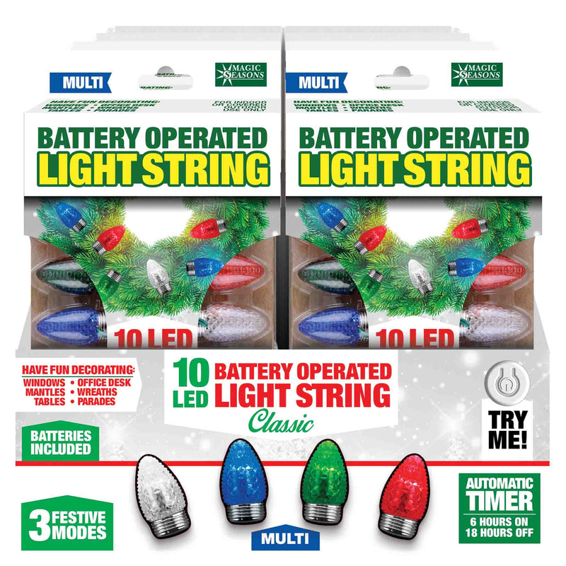 702502 - Classic Bulb Light String- Multi