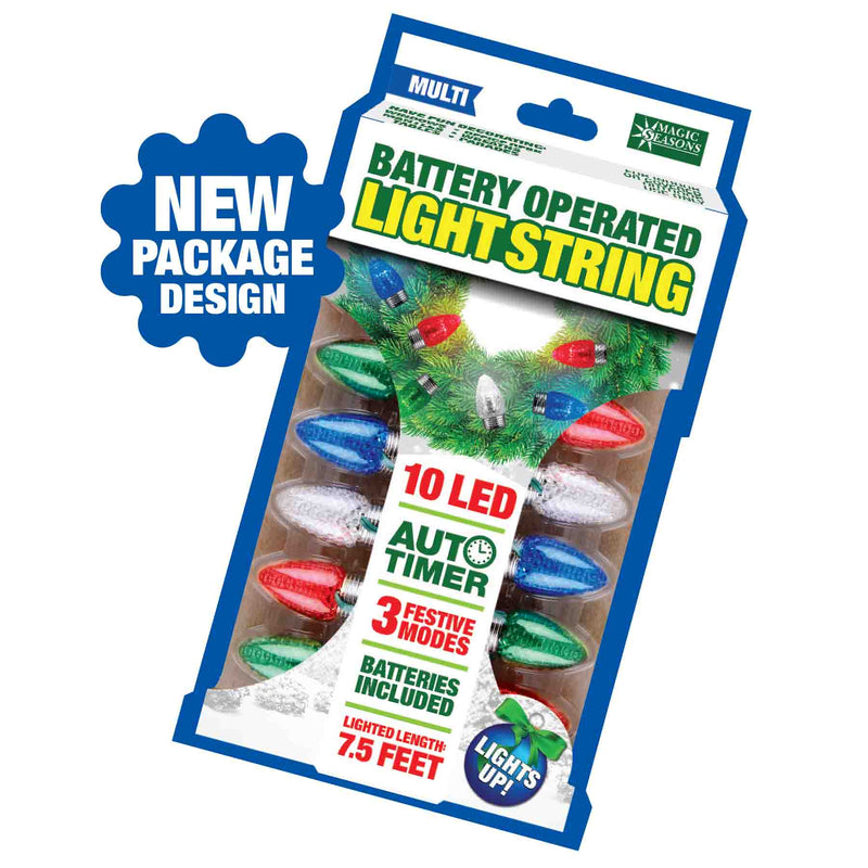 702502 - Classic Bulb Light String- Multi