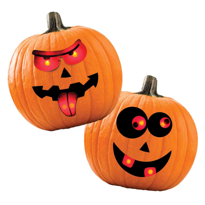 702632 - Halloween Light Up Pumpkin Faces