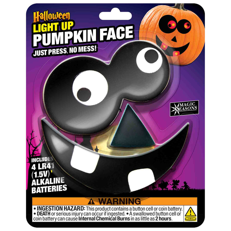 702632 - Halloween Light Up Pumpkin Faces