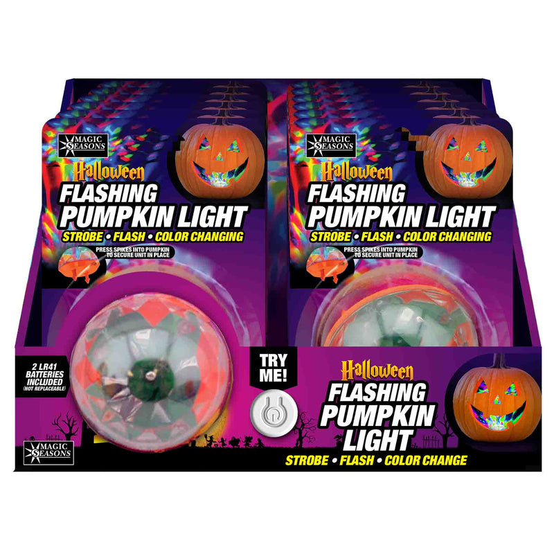 702633 - Halloween Flashing Pumpkin Light