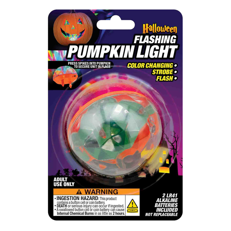 702633 - Halloween Flashing Pumpkin Light