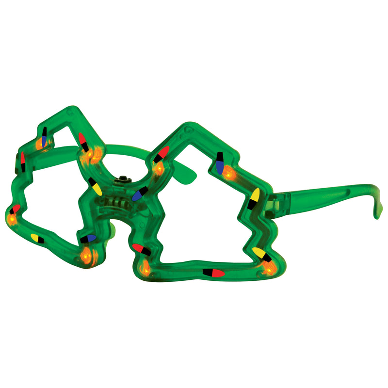 702667 - LED Light Up Christmas Glasses