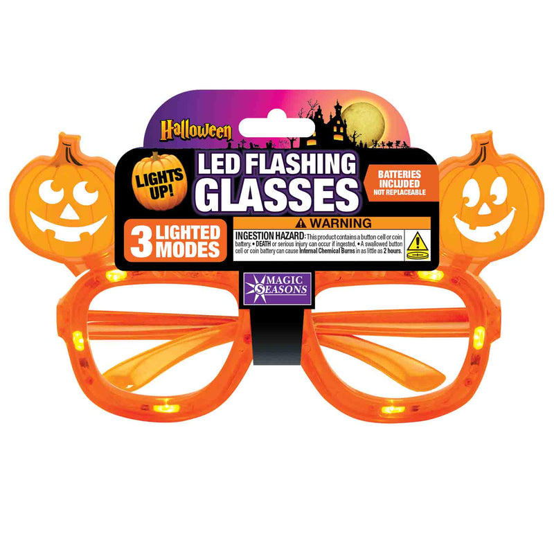 768451 - Halloween Light Up Glasses