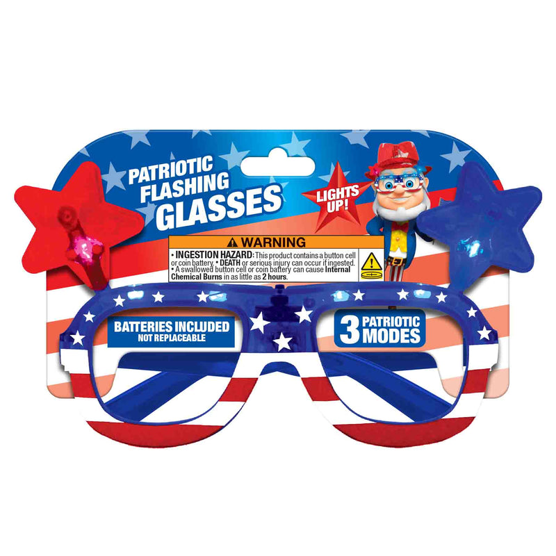 702156 - Patriotic Assorted LED Flashing Accessories