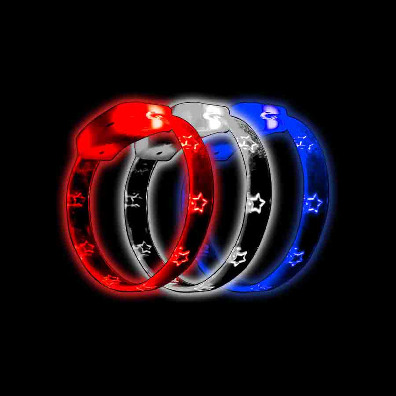 702156 - Patriotic Assorted LED Flashing Accessories