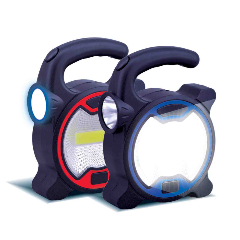 702809 - Grip Handle Work Light Plus 1 LED Flashlight