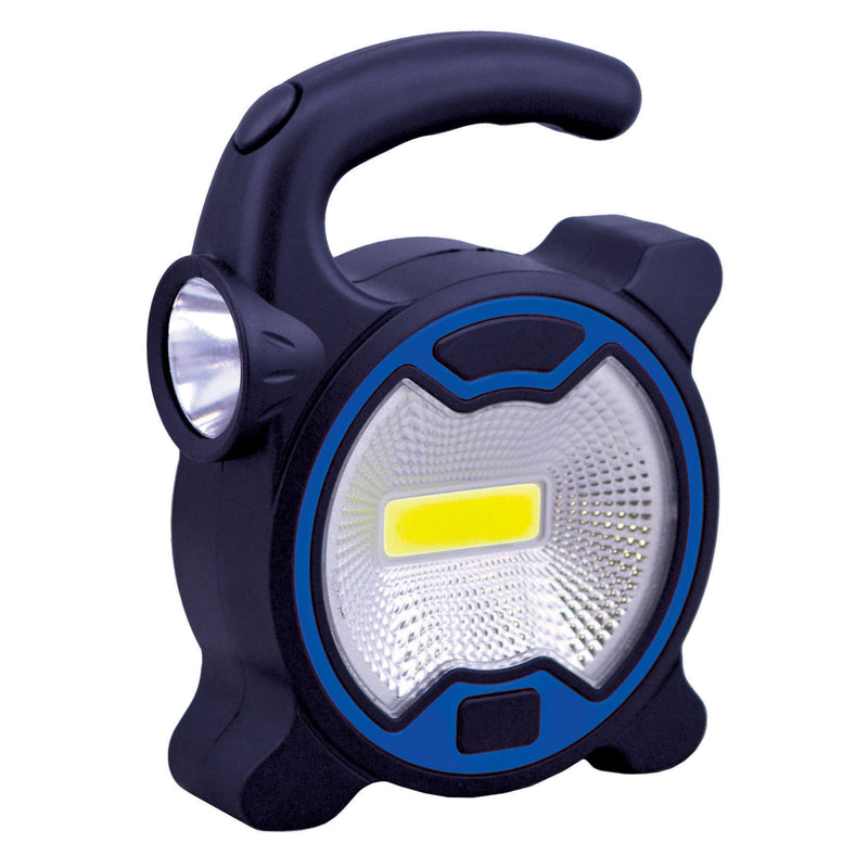 702809 - Grip Handle Work Light Plus 1 LED Flashlight