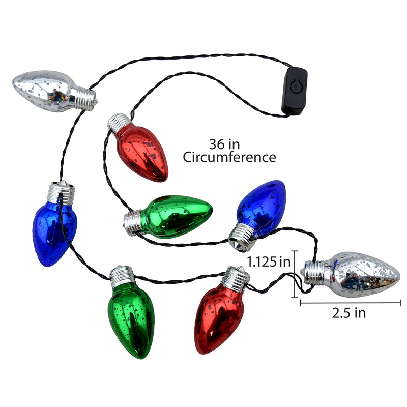 702816 - Speckled Big Bulb Necklace