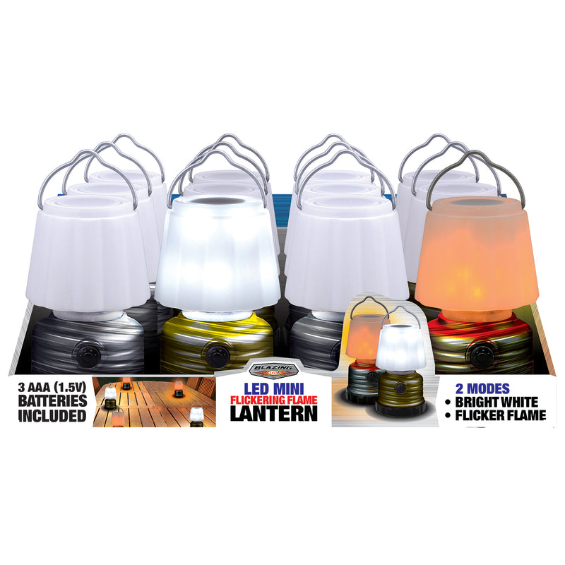 702888 - 5 Inch LED Mini Flickering Flame Lantern