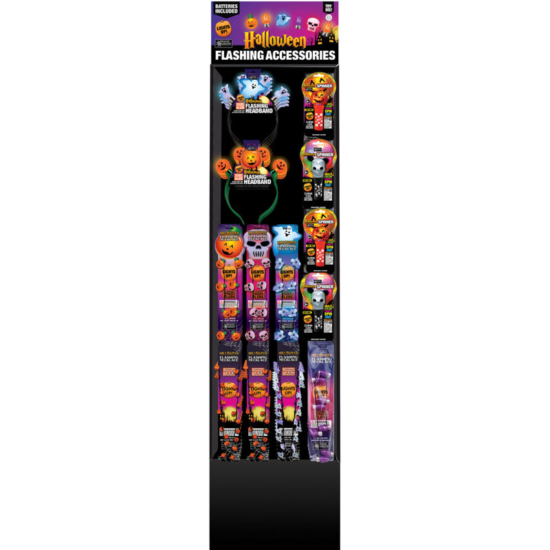 702927 - Halloween Flashing Accessories Floor Display