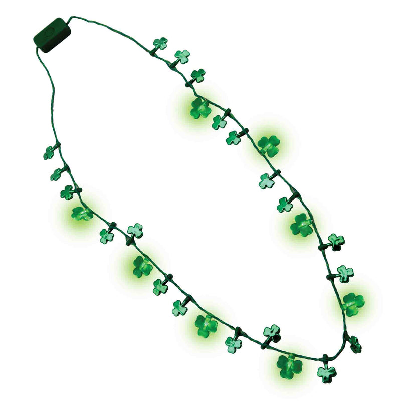 702220 - St Patrick's Day Flashing Necklace