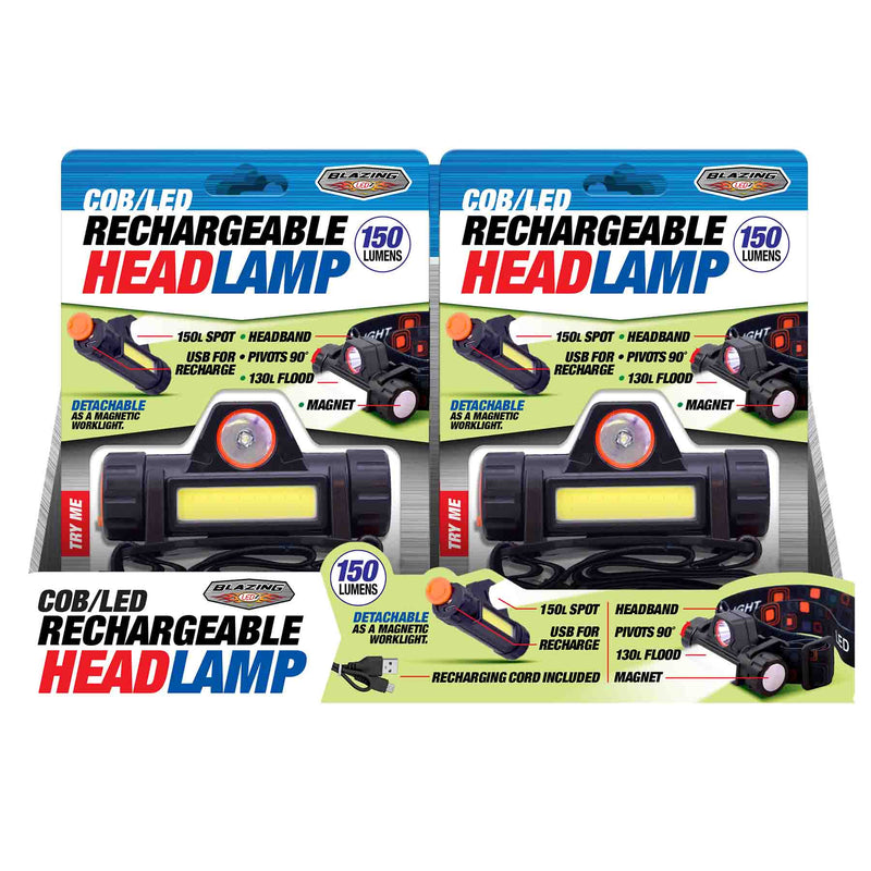 768000 - COB/LED Rechargeable Headlamp