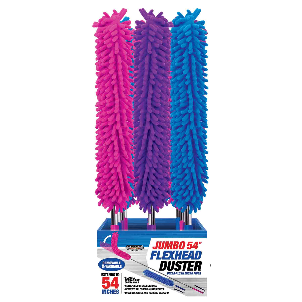 768022 - Jumbo 54 Inch Flexhead Duster | Shawshank LEDz