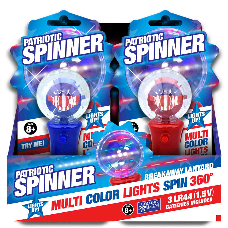 768033 - Patriotic LED Spinner