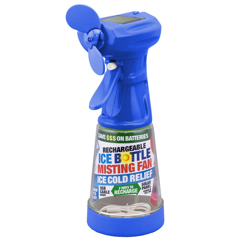 768108 - Rechargeable Ice Bottle Misting Fan