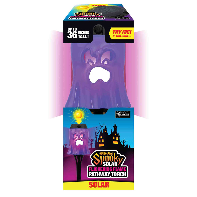 768110 - Halloween Flickering Flame Solar Torches