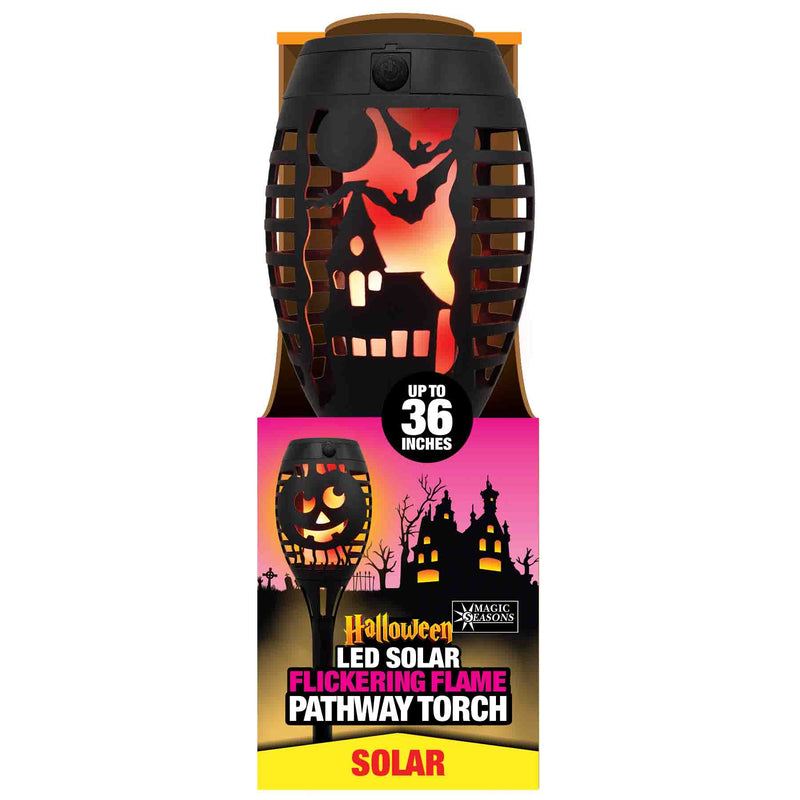 768123 - Halloween Solar Flicker Flame Pathway Light