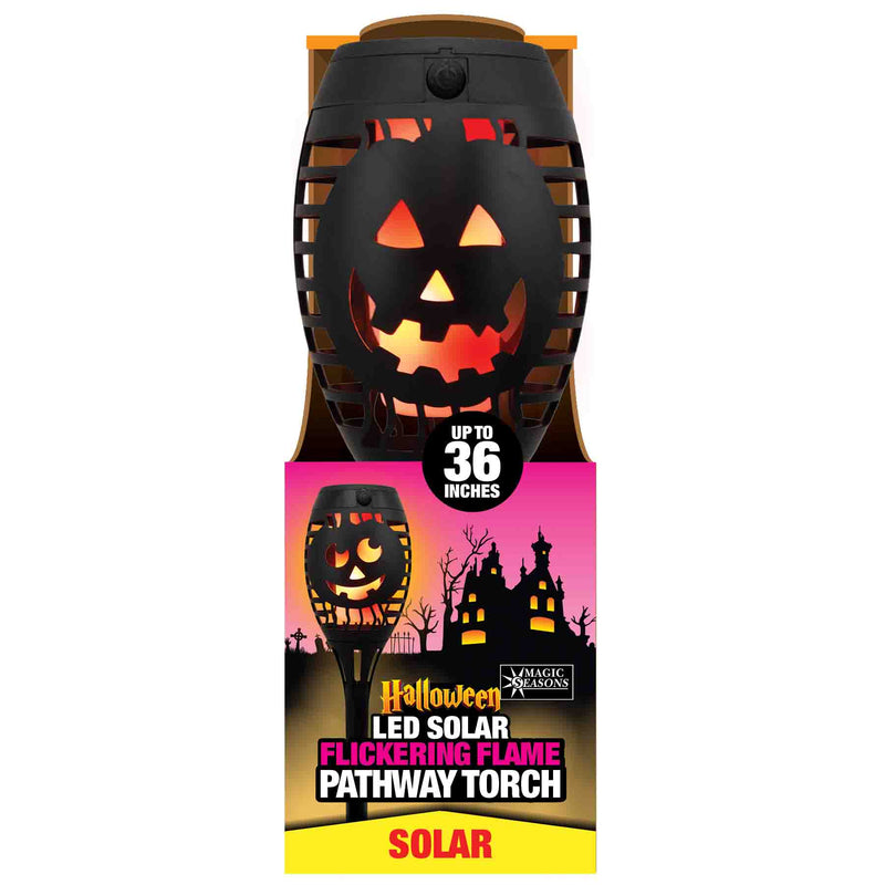 768123 - Halloween Solar Flicker Flame Pathway Light
