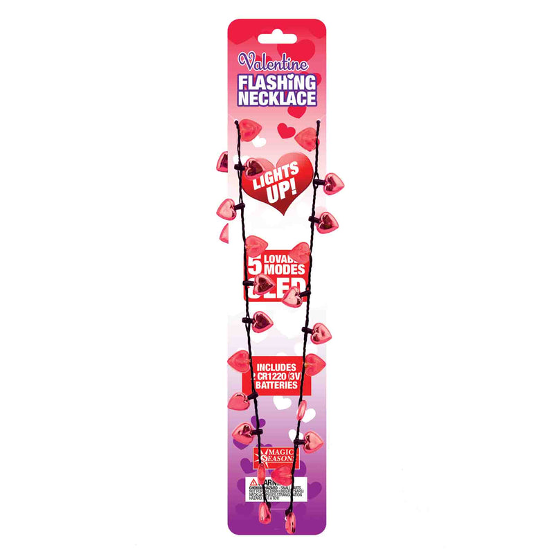 768148 - Valentines Day Flashing Necklace