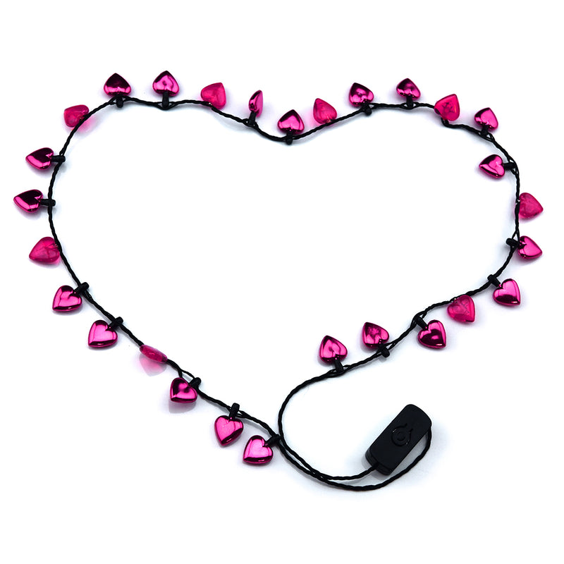 768148 - Valentines Day Flashing Necklace