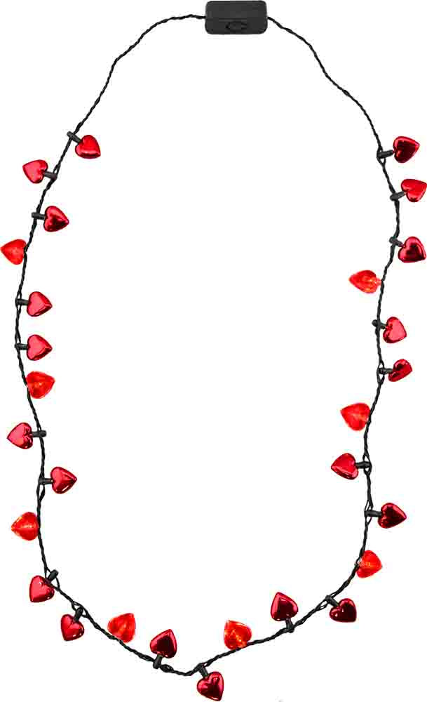 768148 - Valentines Day Flashing Necklace