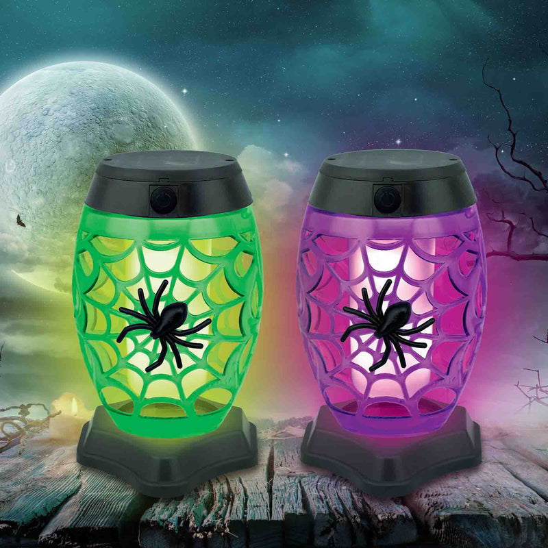 768165 - Halloween Spider Flickering Lantern