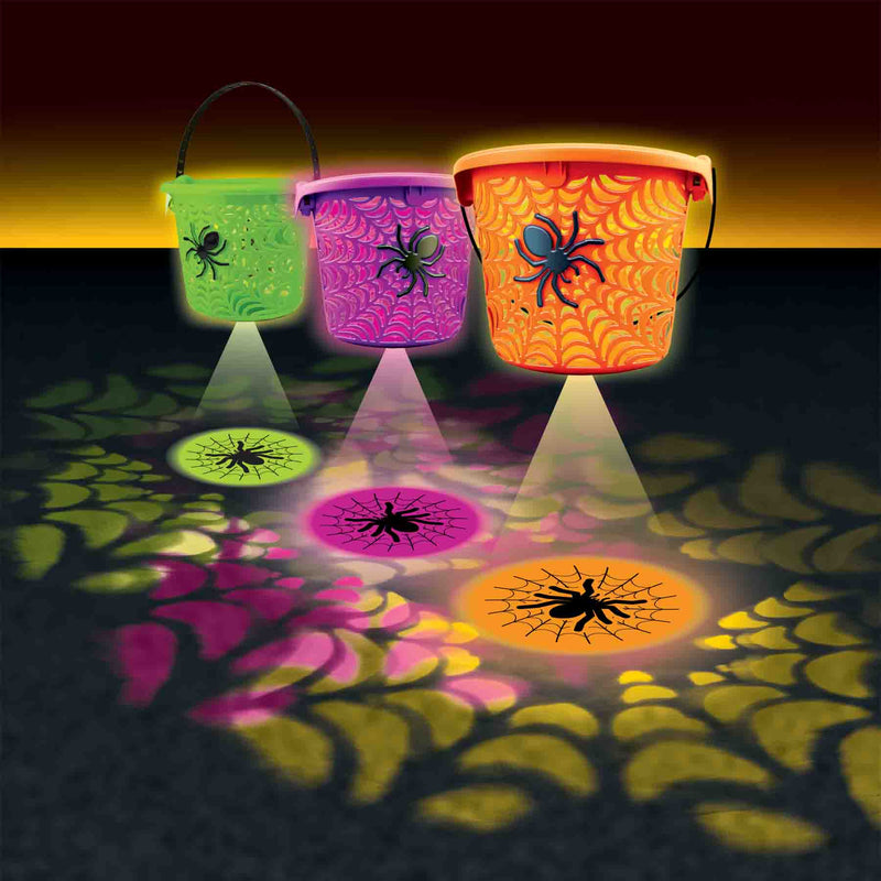 768323 - Halloween LED Projection Bucket Assortment