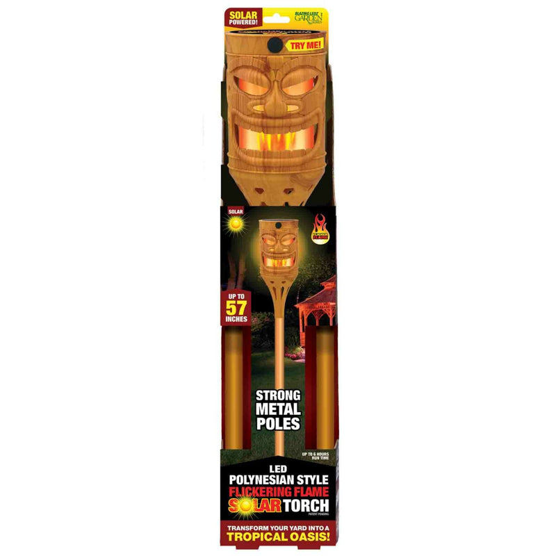 768179 - Solar Flicker Flame Torch - Polynesian Style