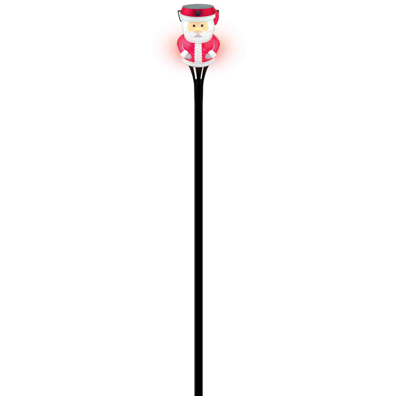 768186 - Solar Shimmering Santa Pathway Torch