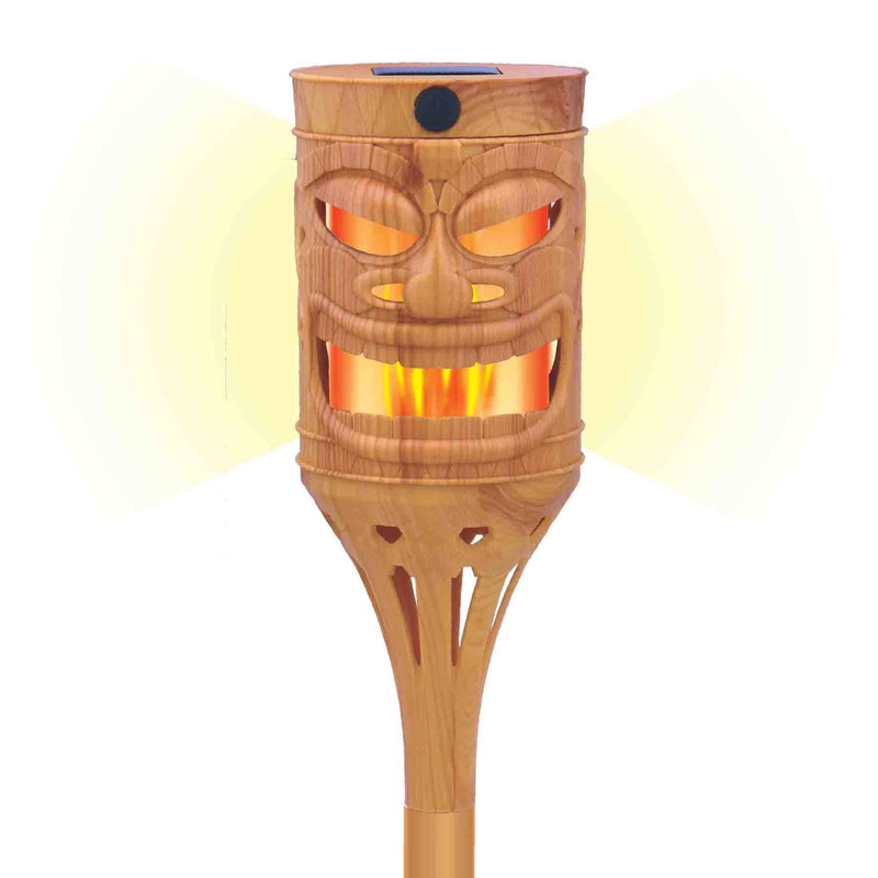 768194 - 15" LED Solar Polynesian Pathway