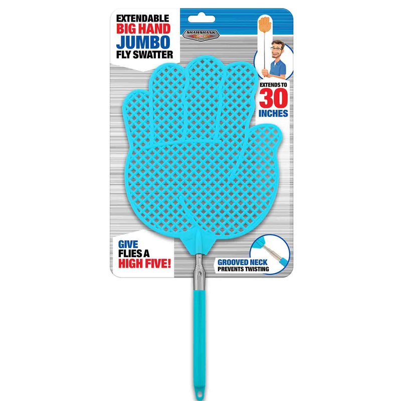 768258 - Extendable Big Hand Fly Swatter - Display Strip