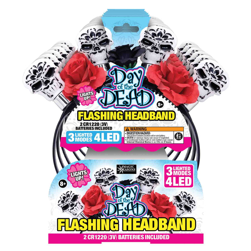 768279 - Day of the Dead LED Headband
