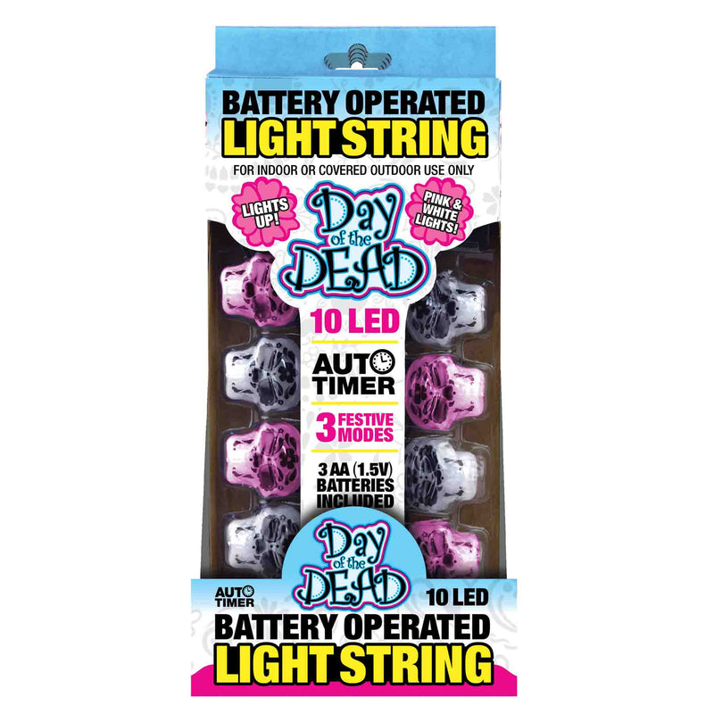 768282 - Day of the Dead Skull Light String